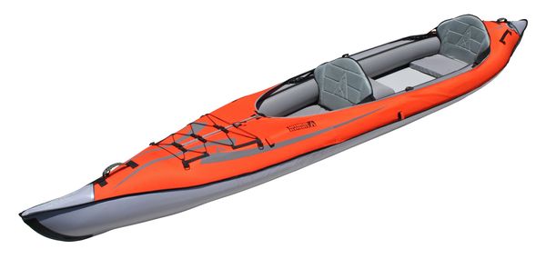 AdvancedFrame Convertible Elite kayak viewed from above