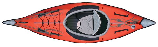 View from above of the AdvancedFrame Kayak
