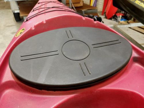 Cover for oval hatch for Viking Kayak Profish Reload and GT