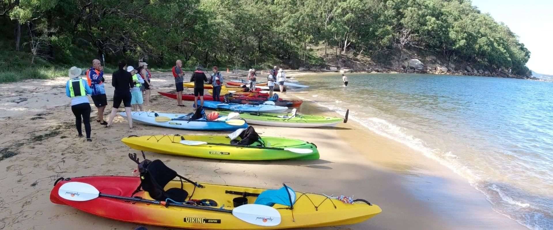 Group Social Paddles with Kayak Central Coast